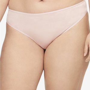 Calvin Klein Plus Size Form Stretch Bikini QD3708-698 Pink 1X